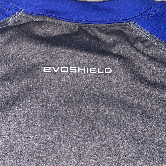 Evoshield Grey/Blue T/Shirt - Picture 5 of 5